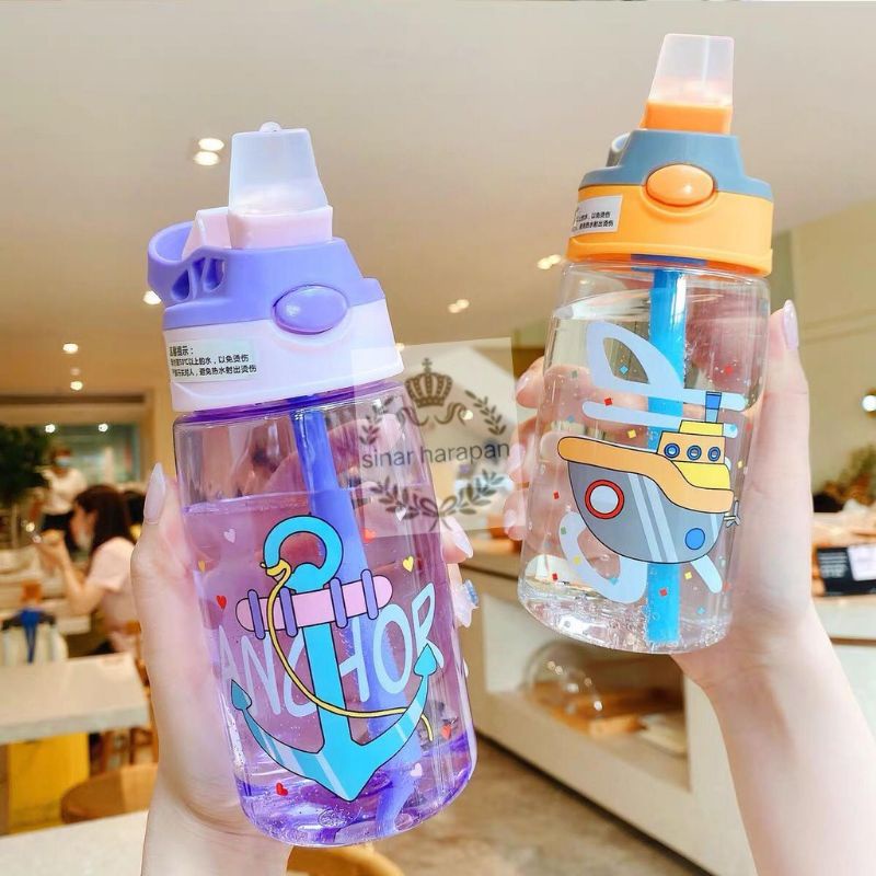 BOTOL MINUM ANAK MOTIF KARAKTER 480ML