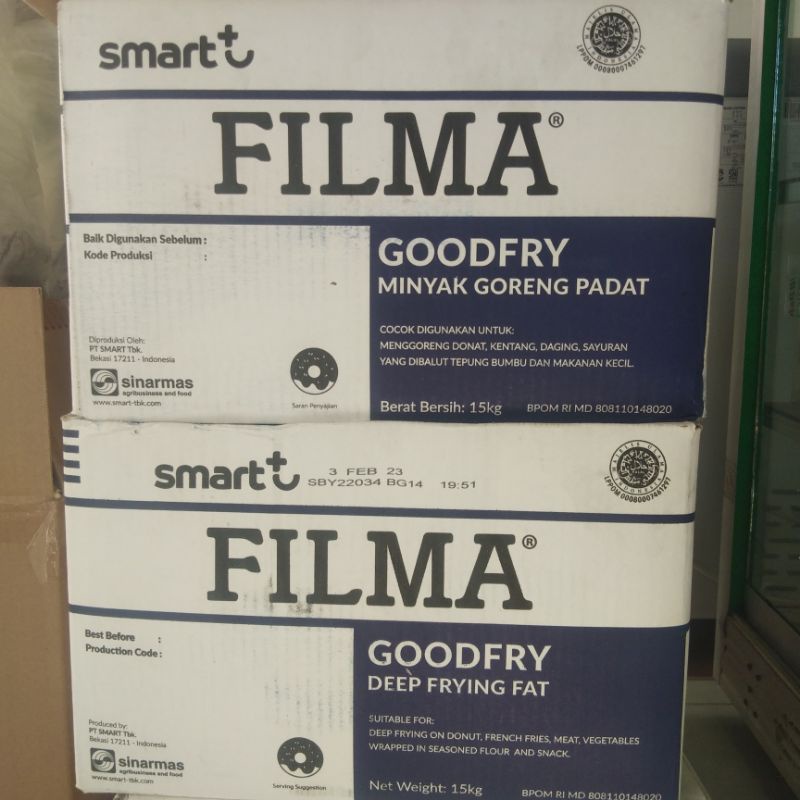 

Filma Good Fry Minyak Goreng Padat 15 kg