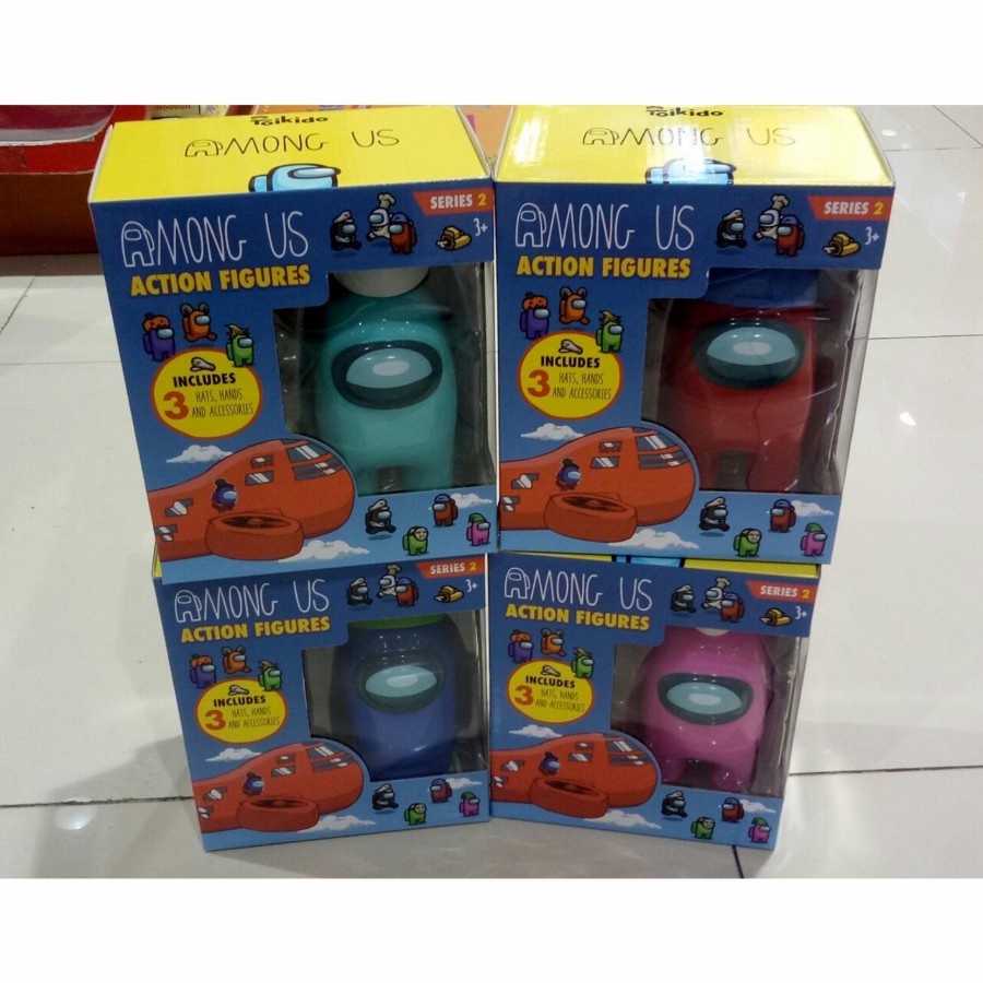 TOIKIDO Mainan Action Figure Among Us S2 Action Figure 1 Pack 11.5 cm