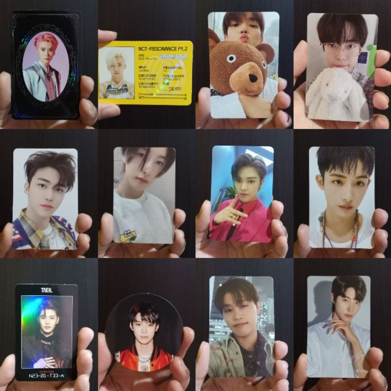 [BACA DESK] Photocard Official NCT id card jaemin yb jaehyun access card taeil pc winwin departure P