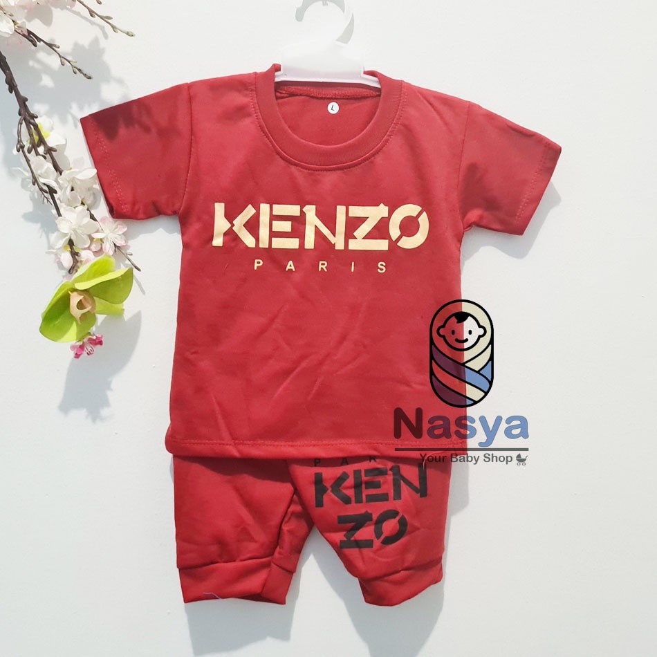 [RS-006] Setelan Baju, Anak laki-laki usia 3 bulan- 2 tahun motif KEREN