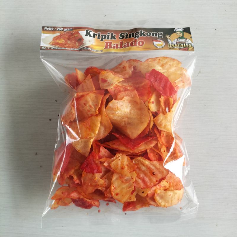 

Keripik Singkong Balado Ibu Titing