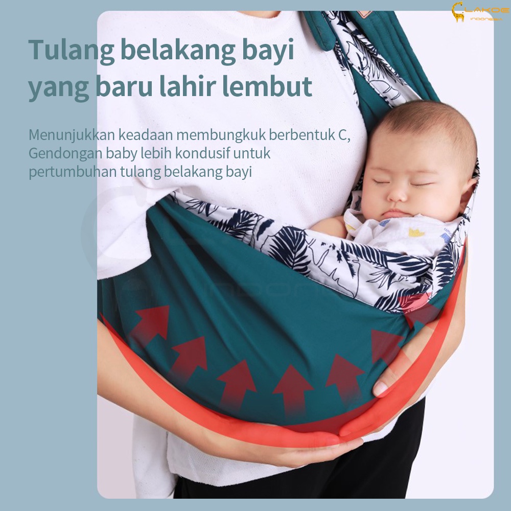 LAKOE Gendongan bayi depan/gendongan baby / Baby Carrier 0-3 Tahun