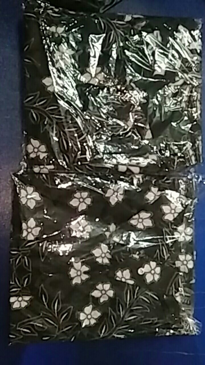 Batik Couple Keluarga Sania Ruffle Ori Ndoro Jowi Dnt Manuk Tarung Putih