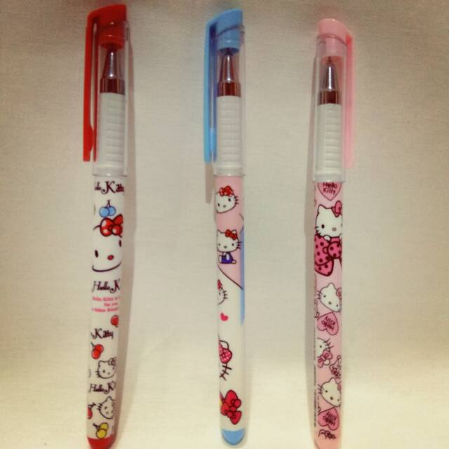 

Pulpen tinta Hello kitty gel ink pen korea murah