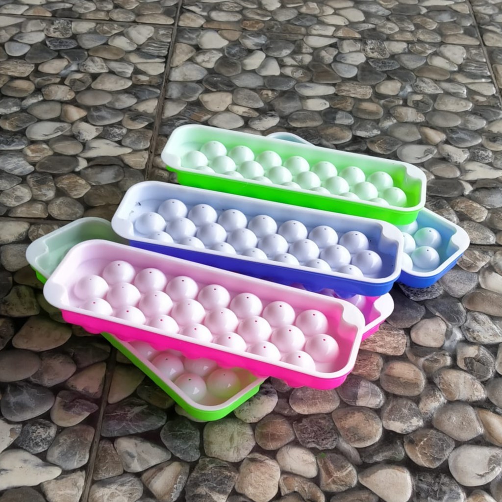 Cetakan Es/Puding/Agar-agar Bentuk Telur Puyuh ( 1 set )