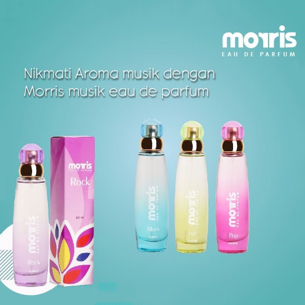 Morris Musik Eau De Parfum Cewek Original 60 ml