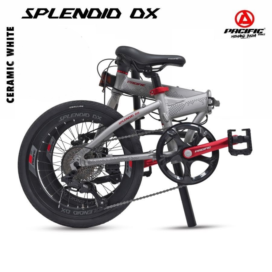 Sepeda Lipat Pacific ALLOY SPLENDID DX 1x9SP 20 inch Garansi SNI-3