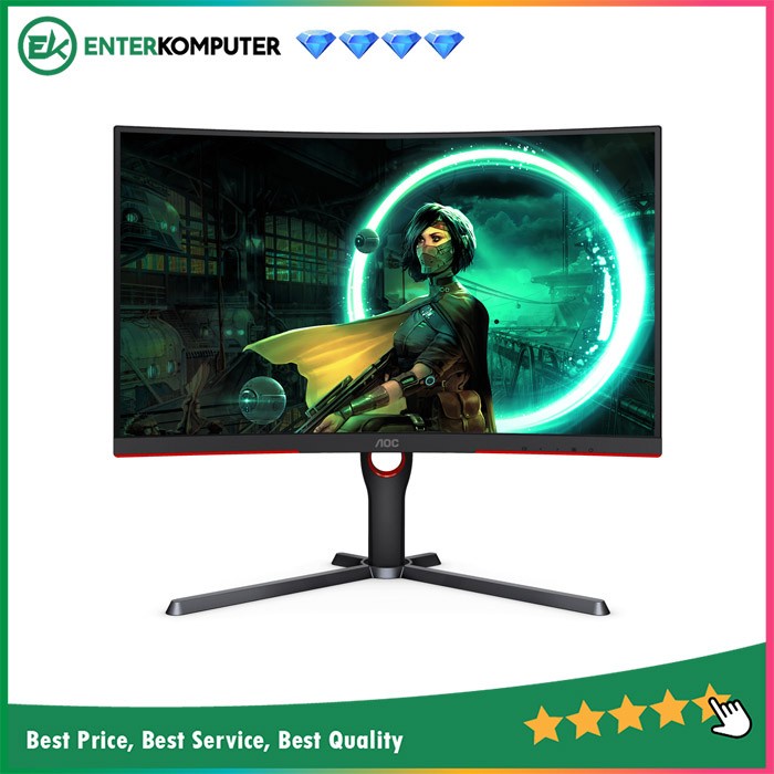 Monitor AOC 27&quot; CQ27G3S QHD 165Hz Curved Gaming Monitor