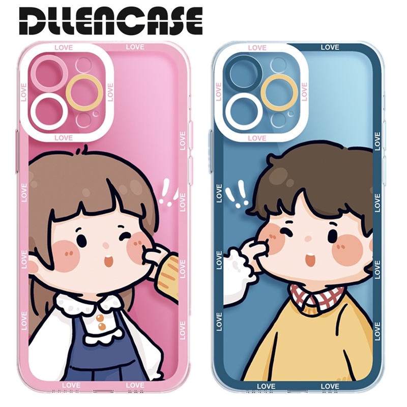 Dllencase Soft Case TPU Bening Tahan Banting Untuk iPhone 14 13 Pro Max 6 Plus 6s Plus 7 7 Plus 8 8 Plus X XS XR XS Max 11 / 12 / 13 / A2 Pro Max 24241