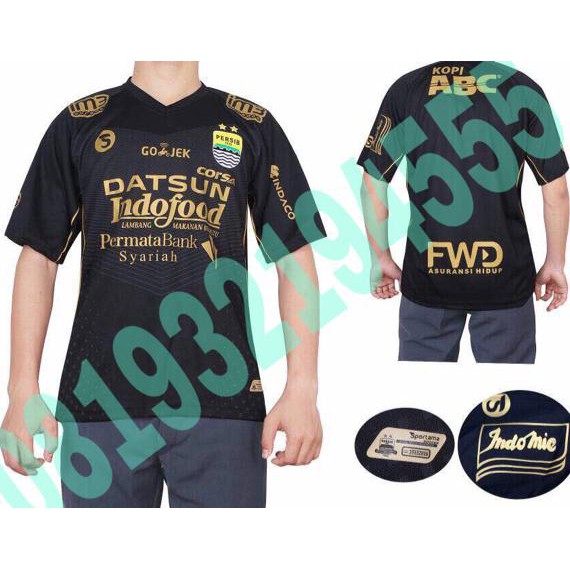 BRST SELLER HITAM Jersey Persib 4th 2017/2018 grade ori official PROMO MURAH