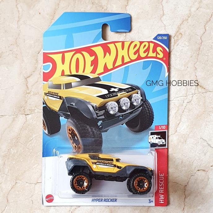 F22 HYPER ROCKER HW RESCUE HOTWHEELS HOT WHEELS DIECAST MOBIL