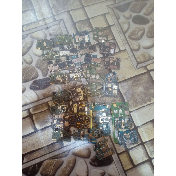 mesin pcb hp merex samsung oppo vivo ram 2 30pcs dan ram 512 dan 1gb 20pcs
