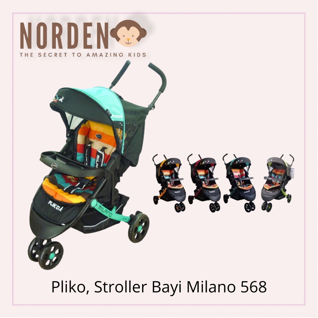 Pliko Stroller Bayi Milano 568