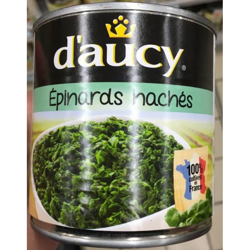 

d'aucy epinards branches 400gr bayam dalam air