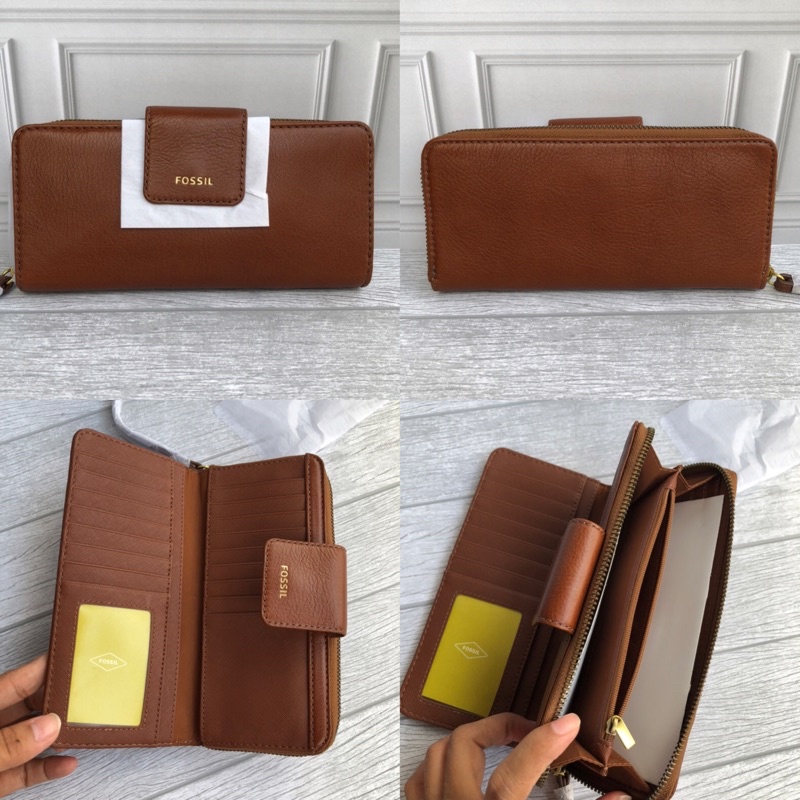 Dompet FossilOriginal madison zip cluth