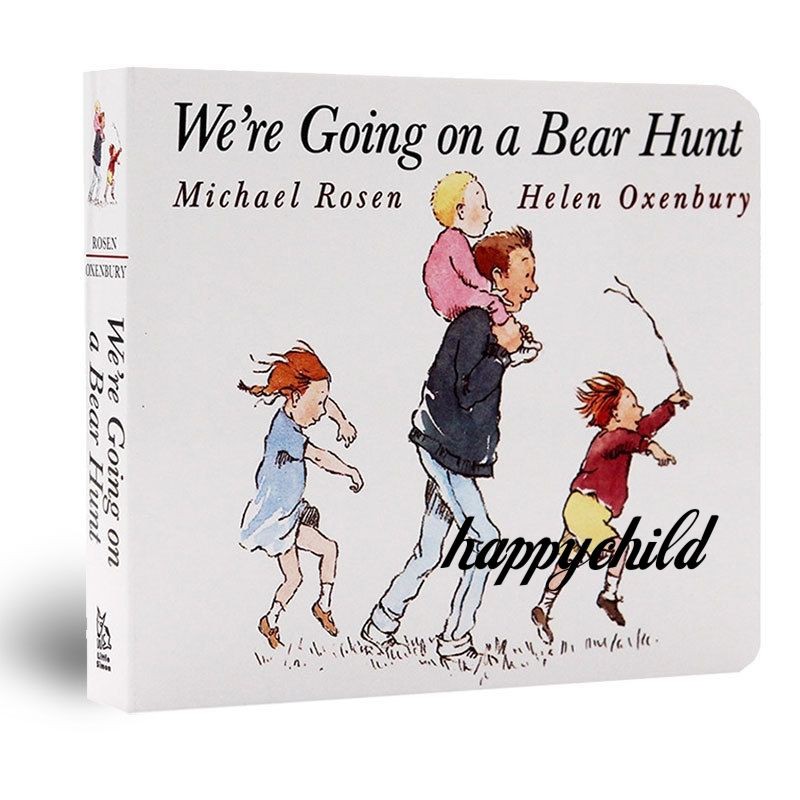 Original we are going on a bear hunt board book/go on an adventure/buku import/buku anak/happychild