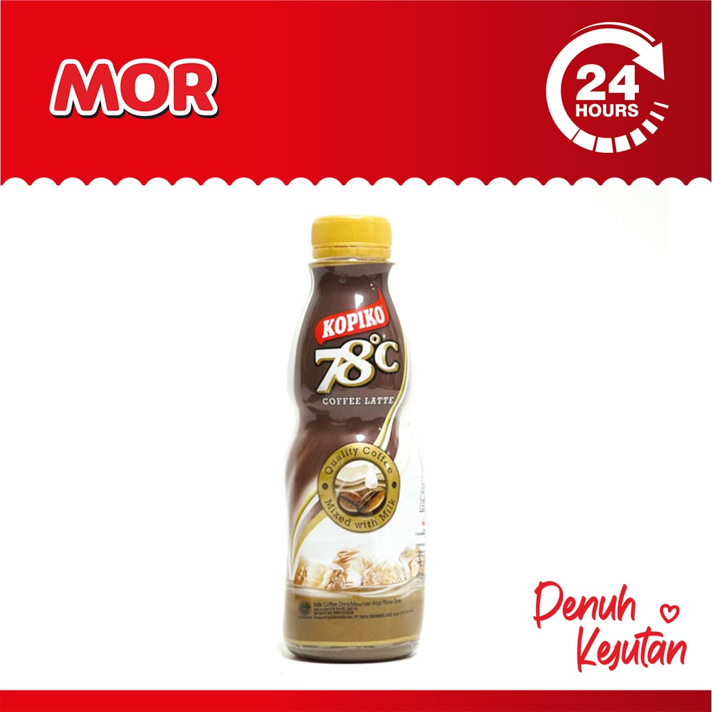 

KOPIKO 78C Coffee Latte Kopi Rasa Susu Btl 250 ml