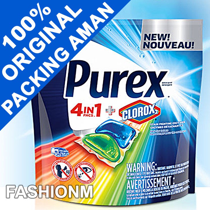 Purex 4-in-1 + Clorox 2 Detergent - 17.5gr
