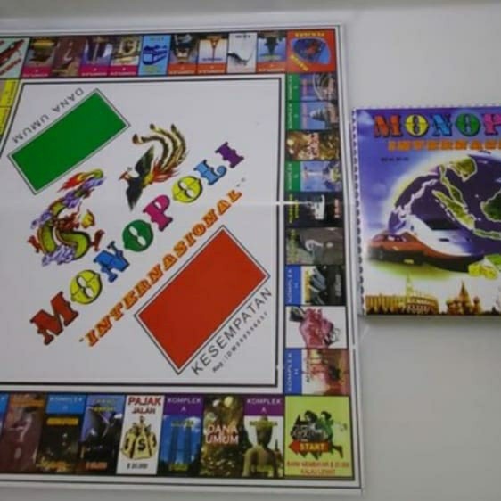 Mainan Monopoli Internasional / Mainan Anak Monopoli