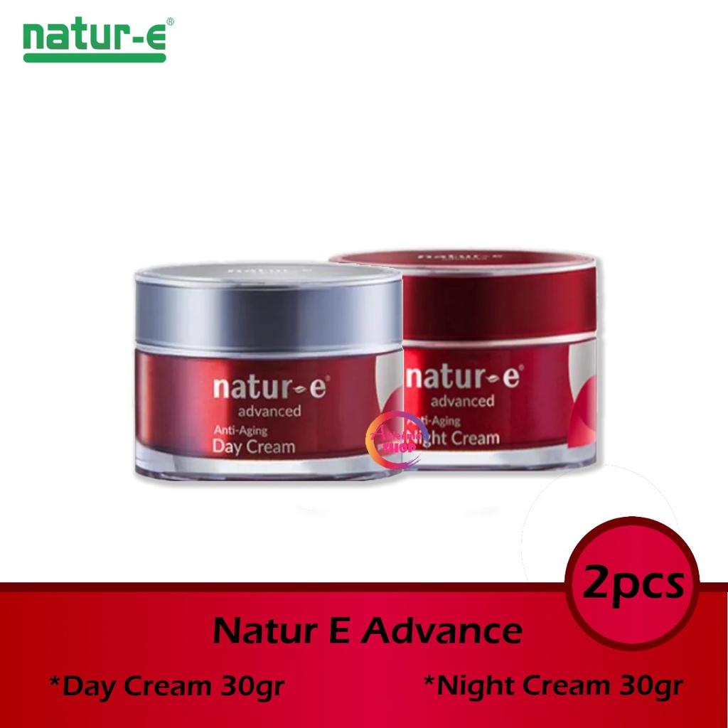 Paket Natur E Advance 2pcs (Day Cream 30gr+Night Cream 30gr)