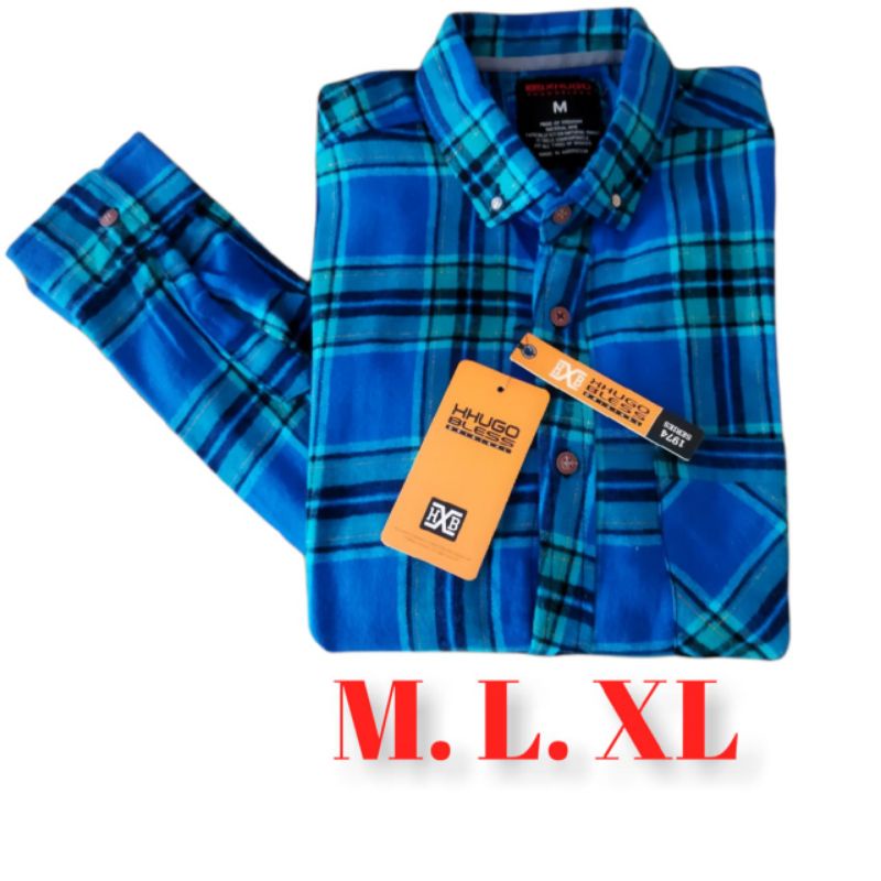 kemeja pria katun original HUGO bless// kemeja pria distro// kemeja cowok// kemeja