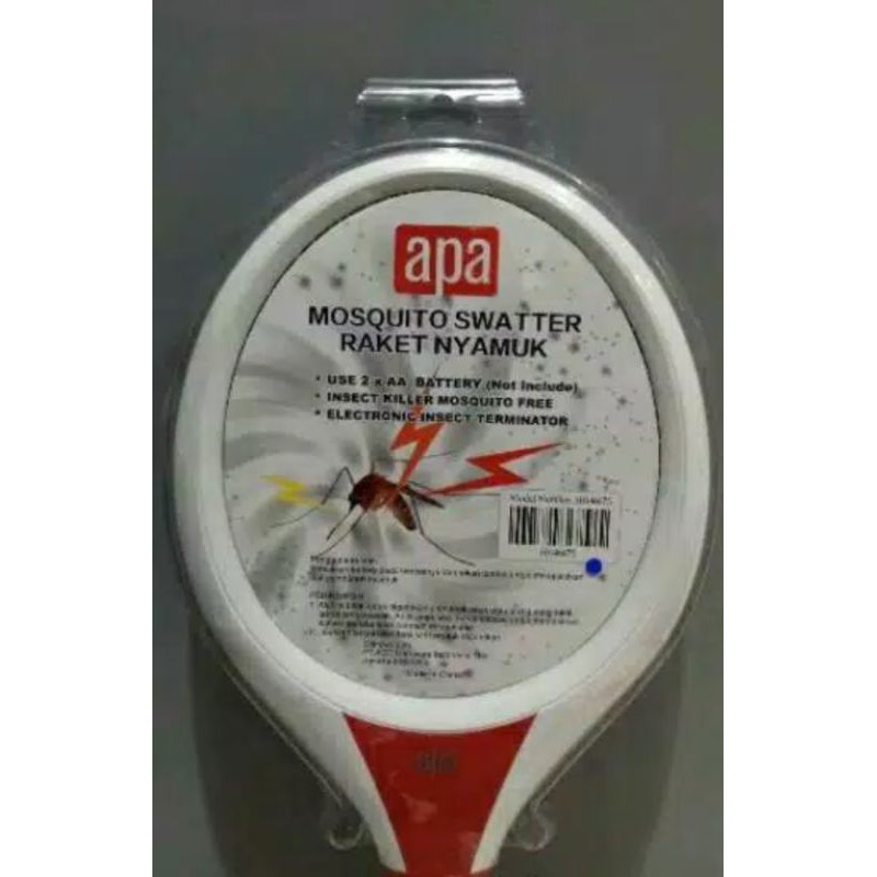 APA RAKET NYAMUK 2XAA MERAH/ACE RAKET NYAMUK BATERAI/MOSQUITO KILLER BATTERY 2XAA/RAKET NYAMUK MURAH