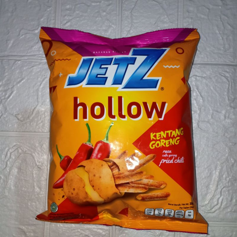 

JETZ HOLLOW KENTANG GORENG RASA CABE GORENG / FRIED CHILI 35g Warung Online