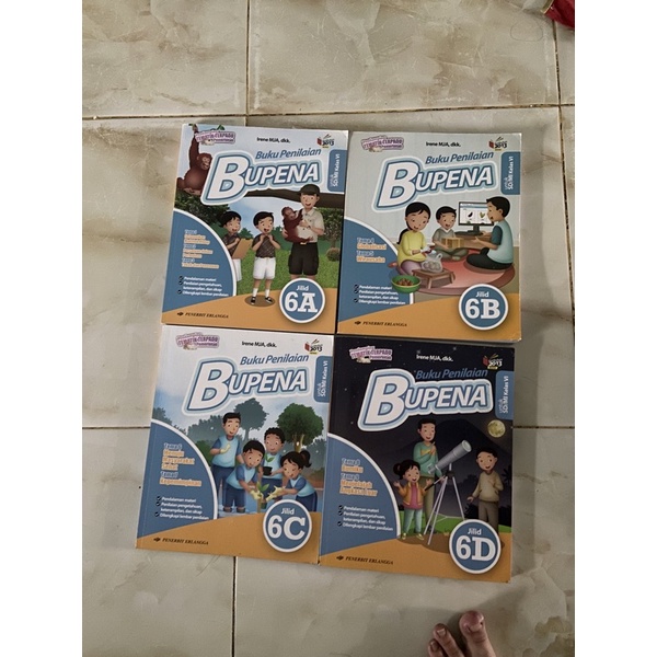 buku bupena kelas 6
