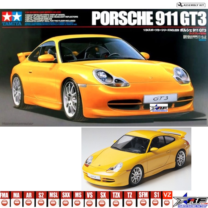 TAMIYA 24229 PORSCHE 911 GT3