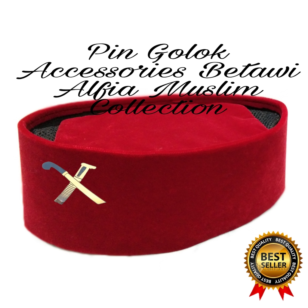 Pin Betawi Asesories Betawi Asesories Peci Songkok