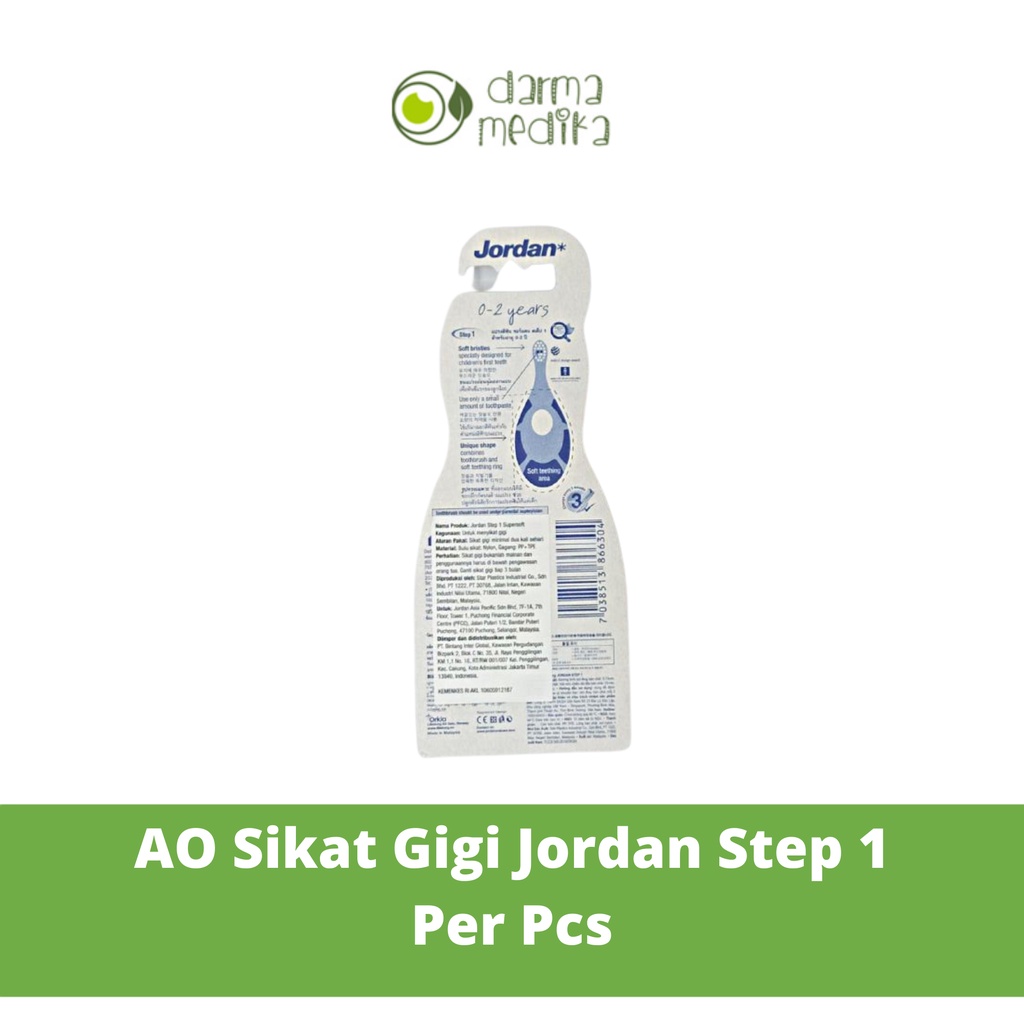 AO Sikat Gigi Jordan Step 1