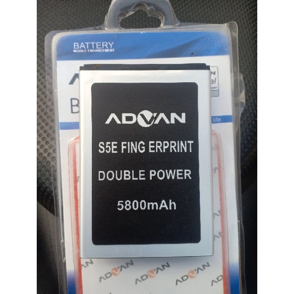 baterai Advan S5E FIN ERPRINT