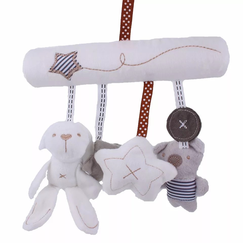 (Pimenova) Gantungan boneka stroller anak, gantungan aksesoris kasur bayi,  boneka stroller bayi