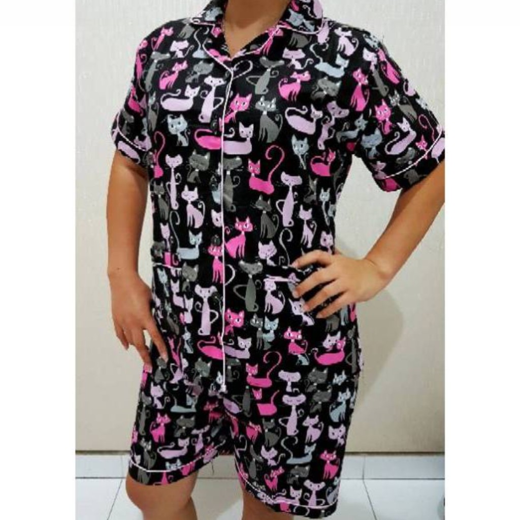 Piyama/baju tidur katun jepang dewasa