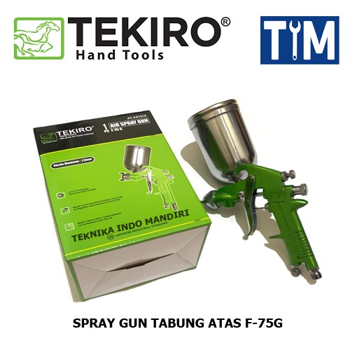 TEKIRO Spray Gun Tabung Atas 400 ML F-75G / Semprotan Cat F-75G