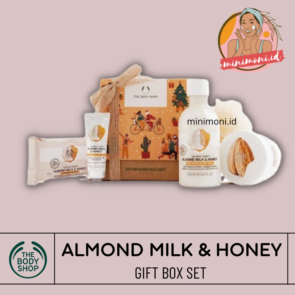 Image of ASLI The Body Shop ALmond Milk Honey Gift Set #0