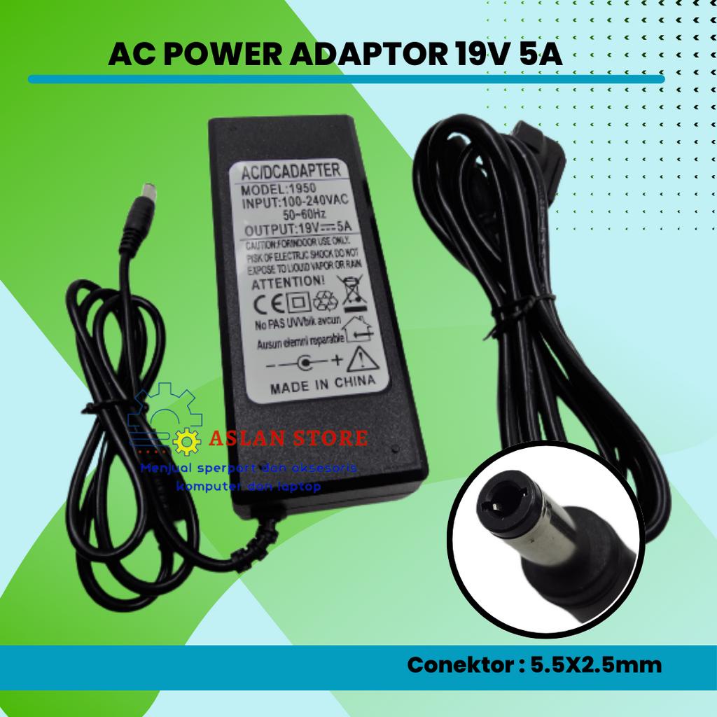 AC POWER ADAPTOR 19V 5A SWITCHING ADAPTOR 19 VOLT 5 AMPER