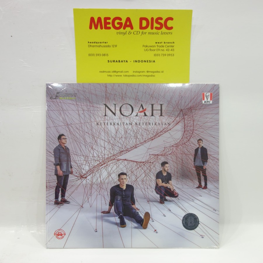 CD Noah - Keterkaitan Keterikatan Album Lagu Musik Indonesia