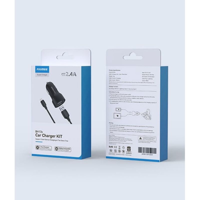Foomee BH13s Car Charger Kit