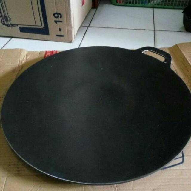  WAJAN  KUALI LOYANG MASAK MARTABAK  TELOR 30CM BESI BAJA 