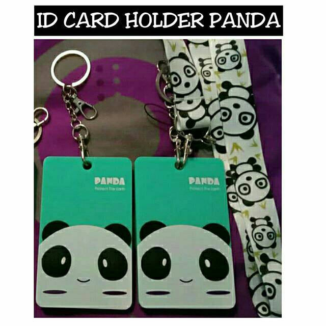 

ID CARD HOLDER PANDA / TEMPAT DAN TALI ID CARD PANDA
