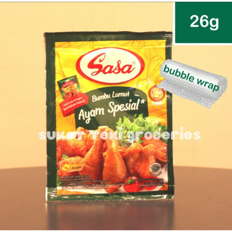 Sasa Bumbu Lumur Ayam Spesial 26 gr per renceng isi 10 Ready