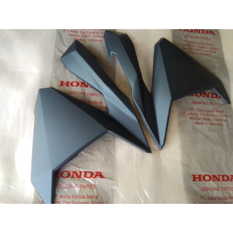 cover R L front sayap kanan kiri Vario 150 old 2015-2017 biru dof original