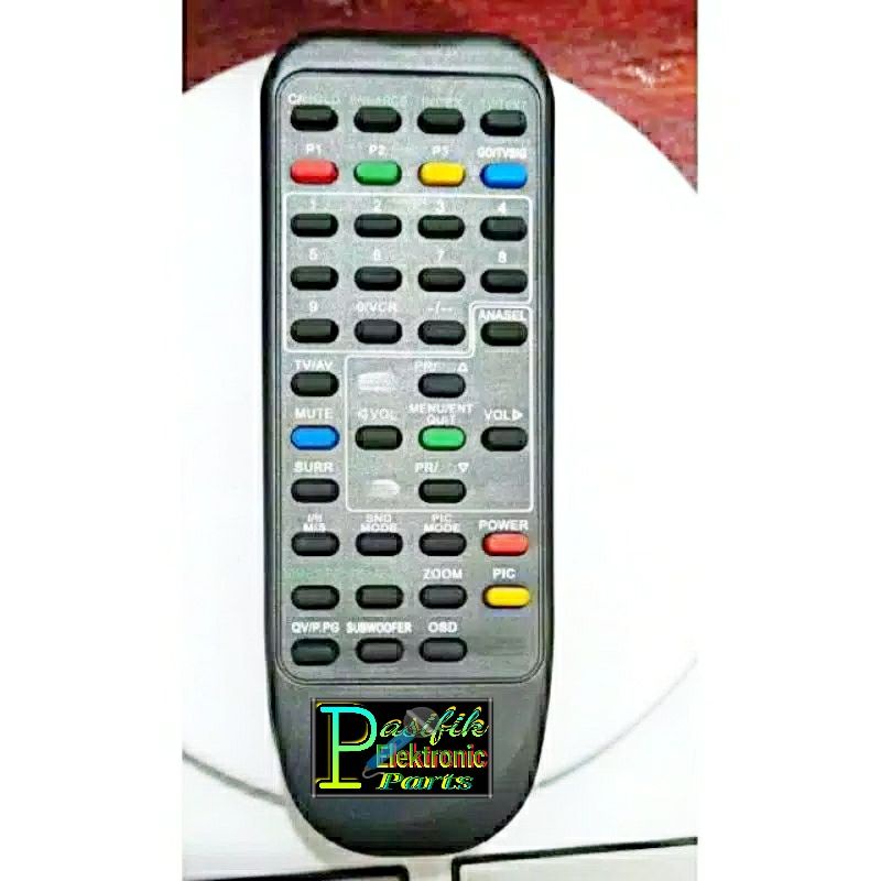 ==> REMOTE  TV  POLYTRON  TABUNG  MINIMAX