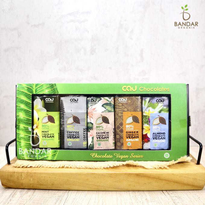 

TERBARU ORGANIC VEGAN CHOCOLATE SERIES 5X30GR - CAU CHOCOLATE