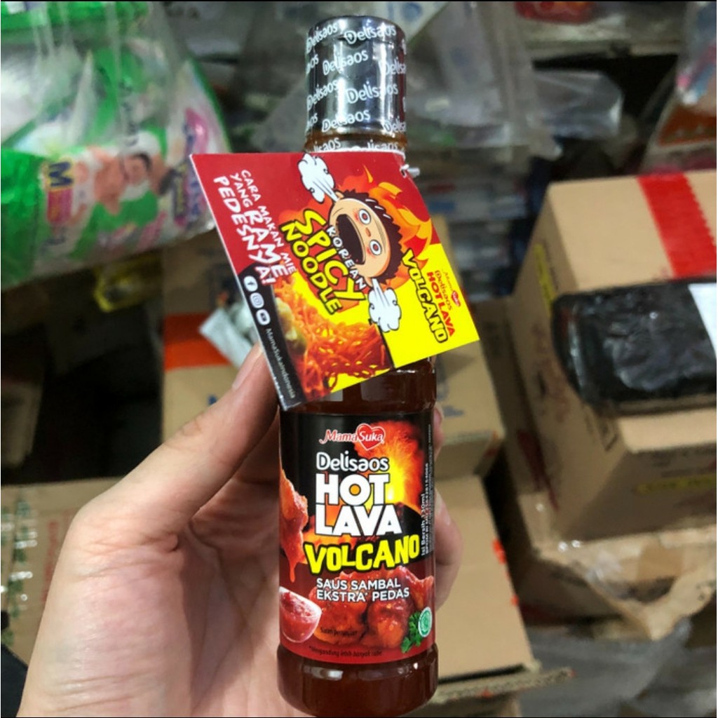 

Mamasuka Delisaos Hot Lava Volcano 130ml