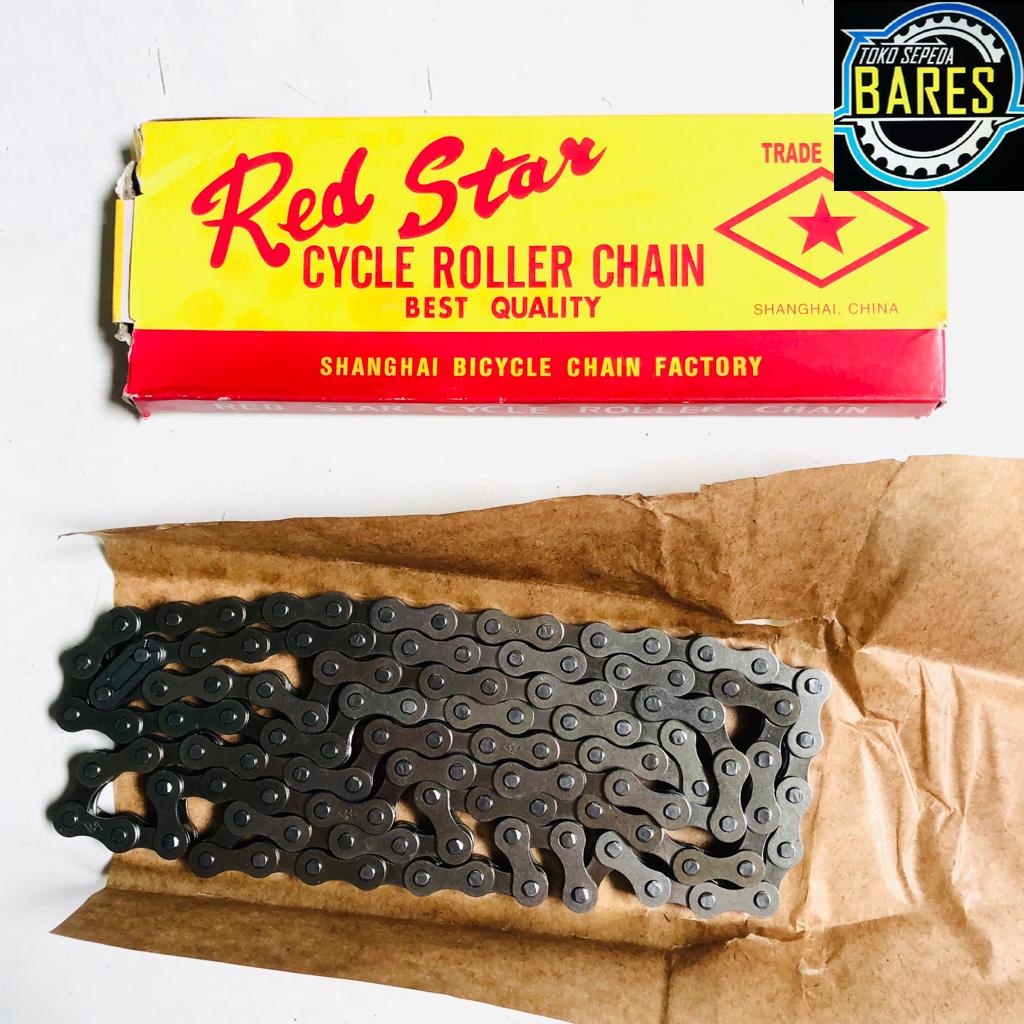 Rantai Sepeda Red Star 114L Bintang 1 Speed