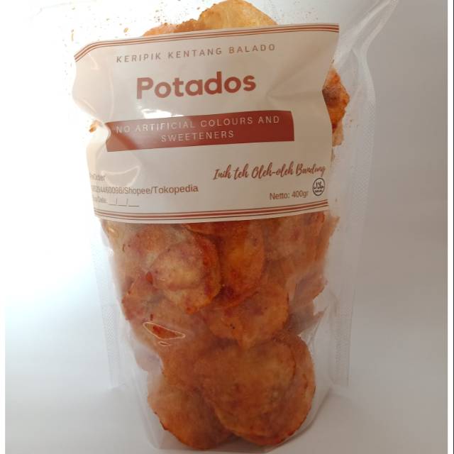 

Keripik Kentang Balado 400gr