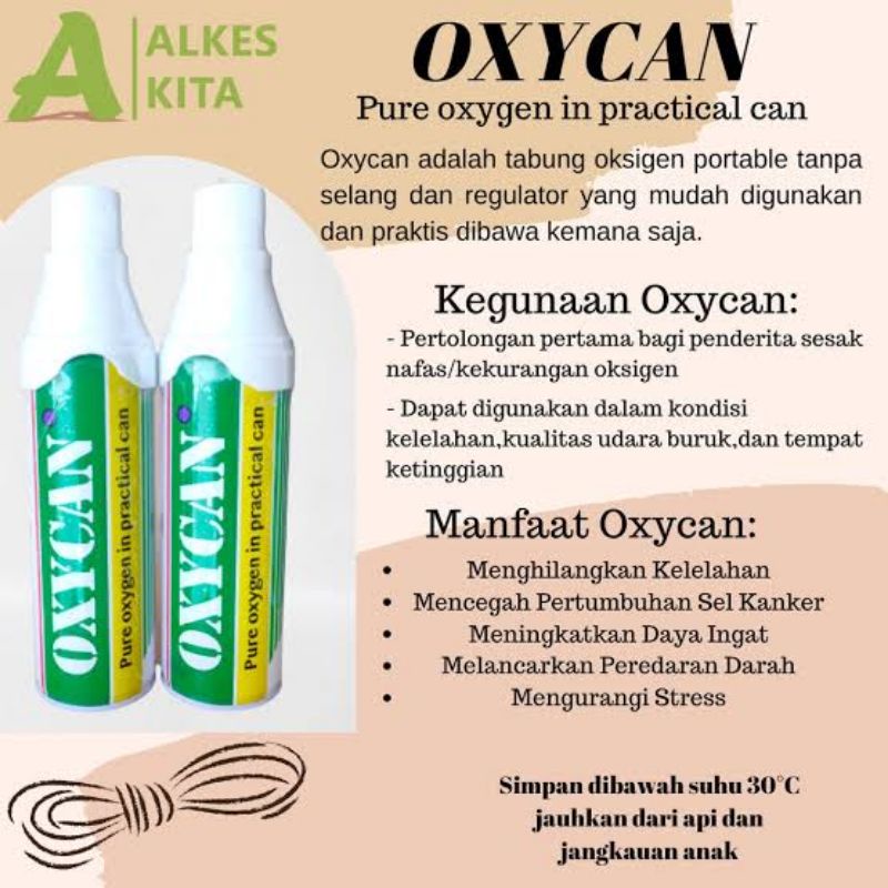 Oxycan oksigen tabung portable 500cc